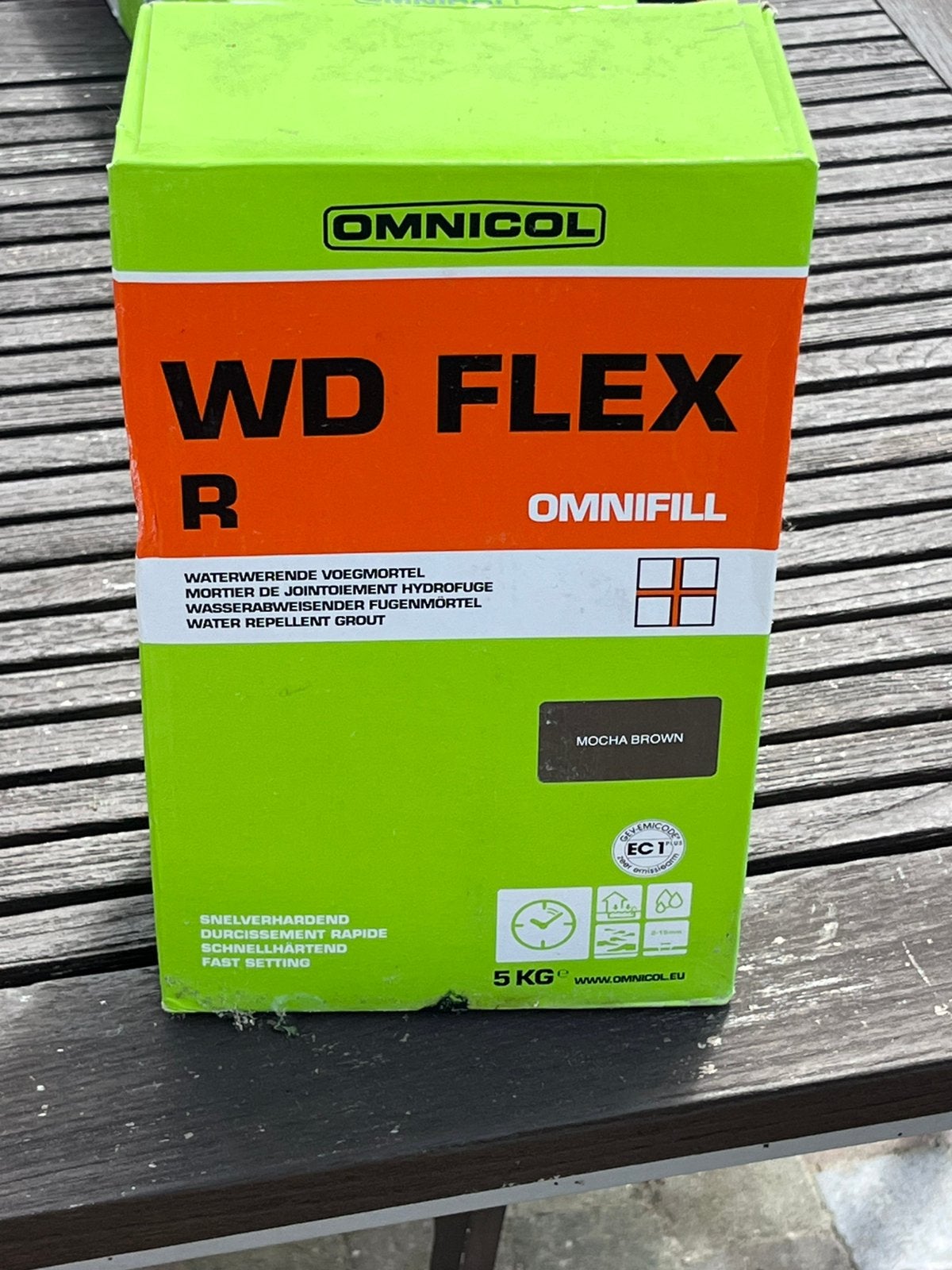 Omnicol wd flex r mocha brown, Bricolage & Construction, Dalles & Carrelages, Enlèvement, Comme neuf