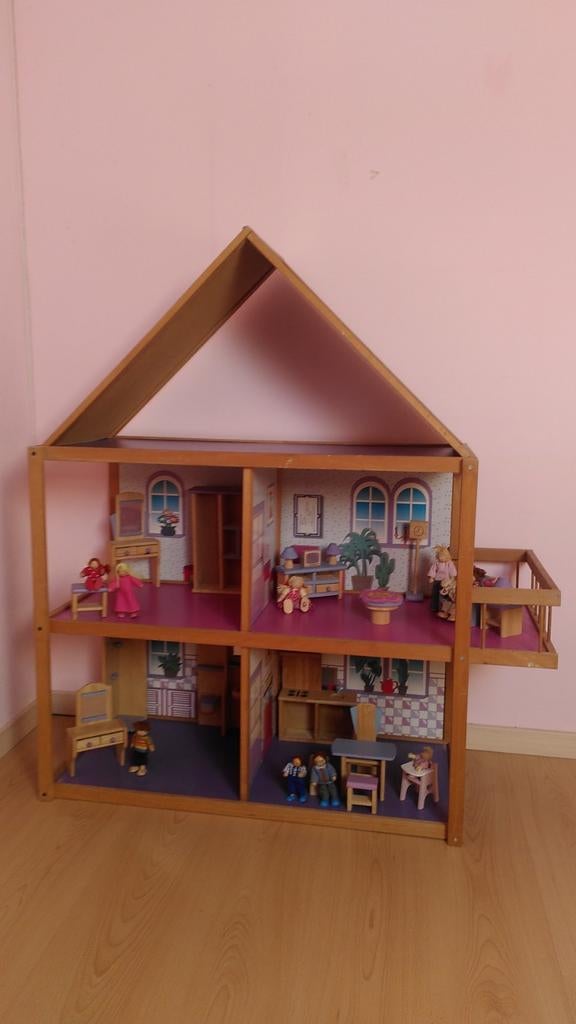 Gemeubeld poppenhuis, Ophalen, Poppenhuis