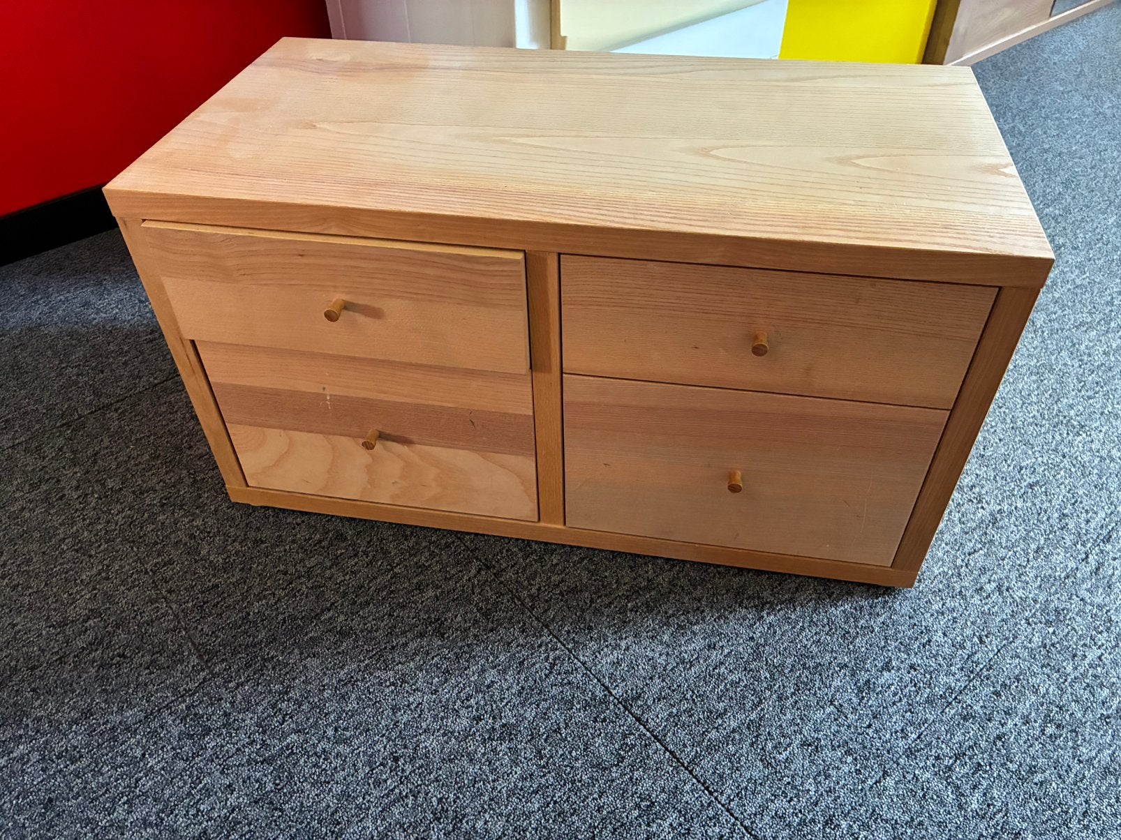 Meuble TV, 3 ou 4 tiroirs, Moins de 100 cm, Enlèvement, Utilisé