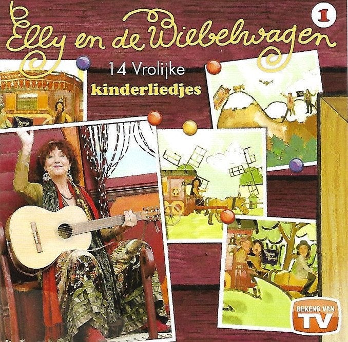 SALE--CD ELLY ZUIDERVELD-Elly En De Wiebelwagen 1, Cd's en Dvd's, Cd's | Religie en Gospel, Gospel, Verzenden