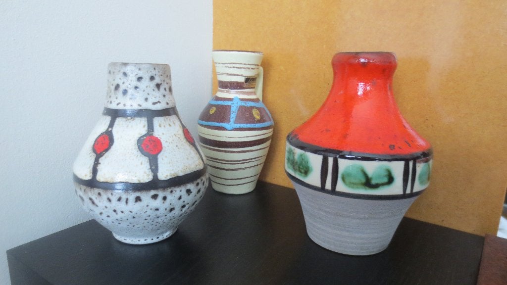 vintage keramische vazen, Antiek en Kunst, Ophalen of Verzenden