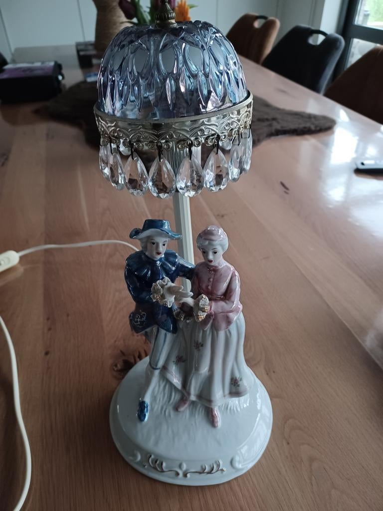 Porseleinen lampenkap, Antiek en Kunst, Ophalen