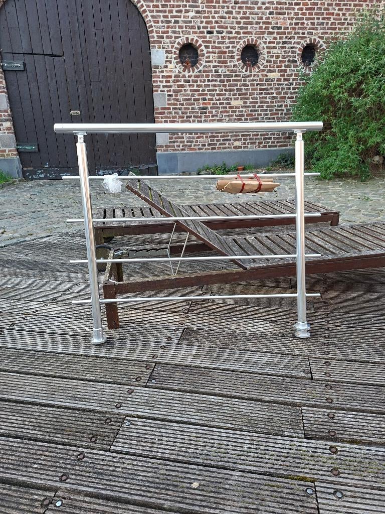 Inox rvs balustrade, Ophalen, Nieuw, IJzer