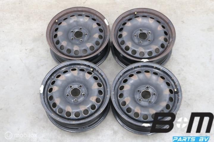 Org 15 inch stalen velgen VW Polo 2G / Audi A1 GB 2Q0601027A, Utilisé, Jante(s)