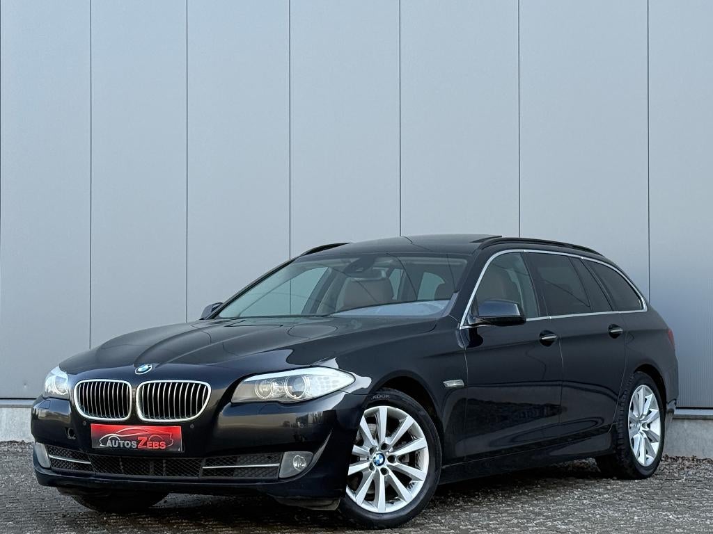 Bmw 520dA Break BTW/VAT/TVA HeadUp Pano Xenon LijnASS Memory, Auto's, BMW, Automaat, Euro 5, Achterwielaandrijving, 135 kW