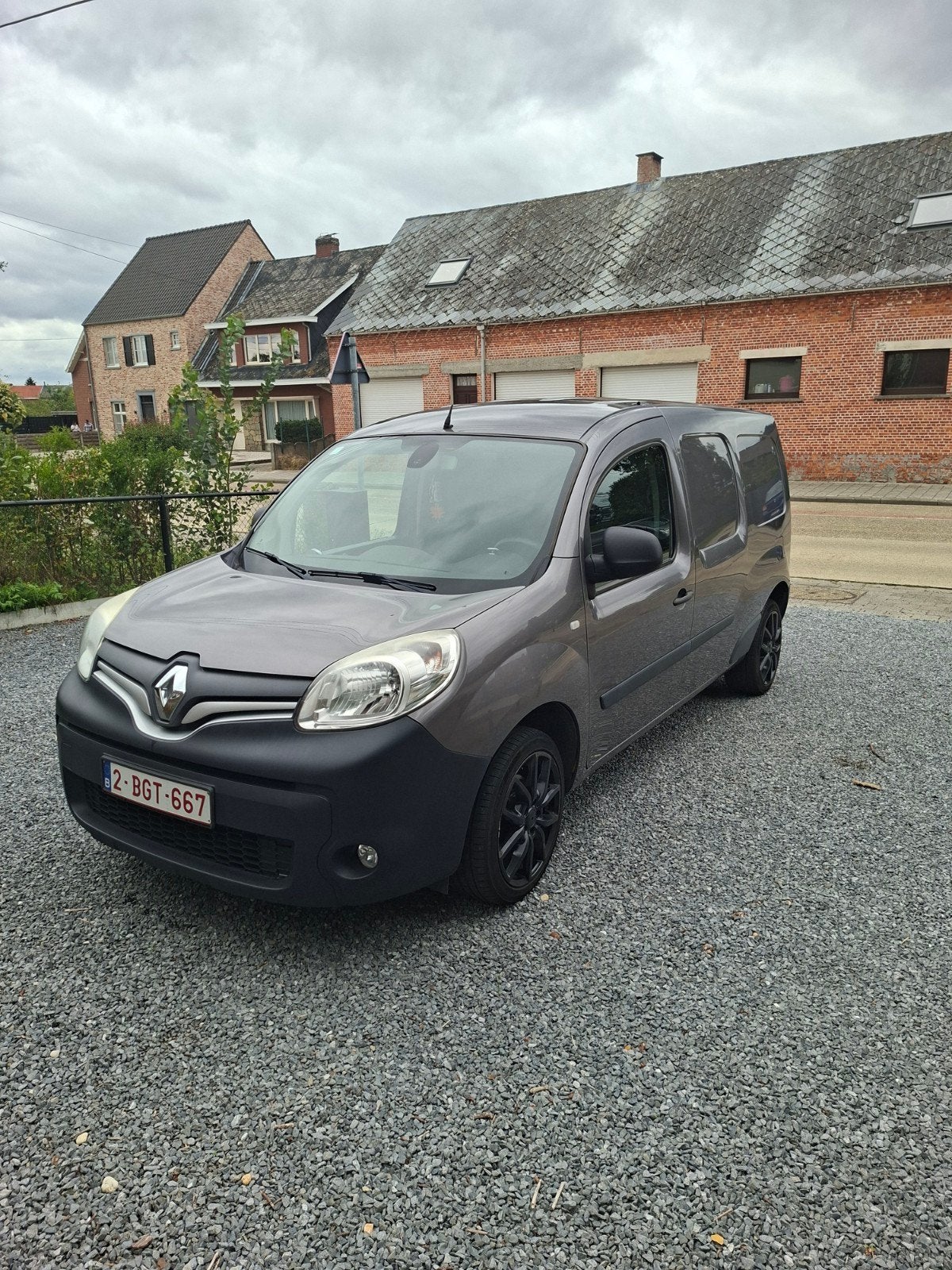 Renault Kangoo Maxi 2017 - 175.000 km - euro 6, Autos, Argent ou Gris, Achat, 3 places, Diesel