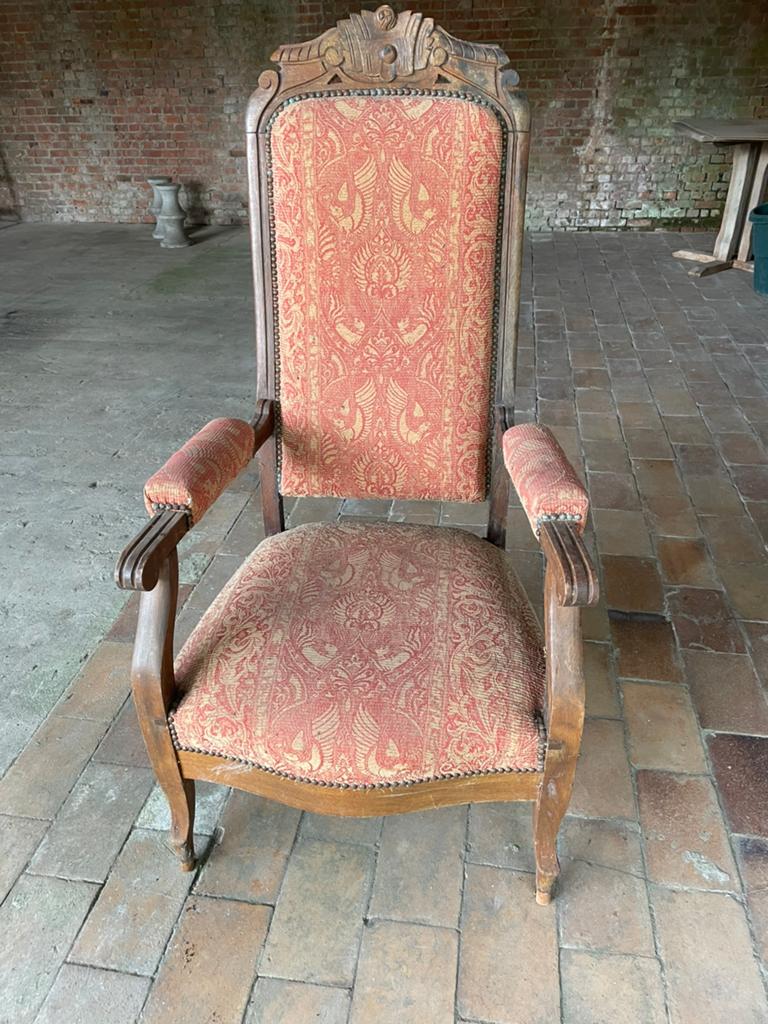Kasteelstoelen om te restaureren, Ophalen