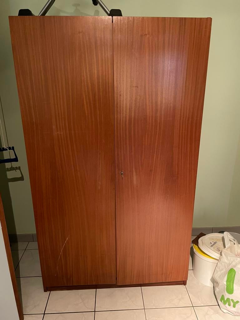 Superkoopje Retro vintage kleerkast kledingkast hangruimte, Ophalen, Gebruikt, 50 tot 100 cm, Retro vintage