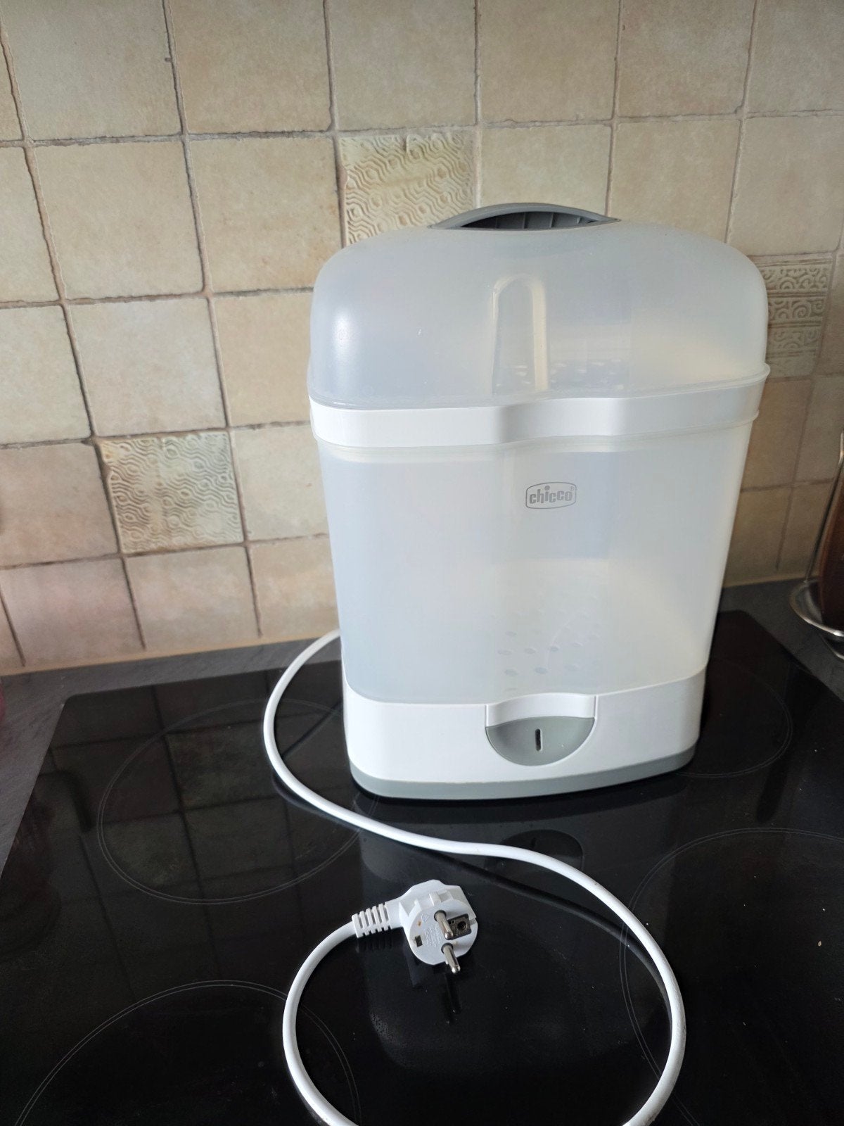 Chicco SterilNatural elektrische stoomsterilisator, Ophalen