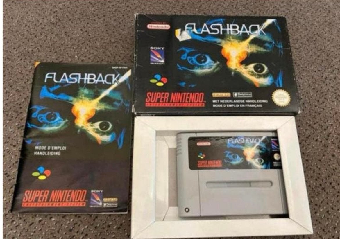 Snes flashback CIB  (uitgave jaren ‘90) nederlands, Games en Spelcomputers, Ophalen, Zo goed als nieuw, Avontuur en Actie