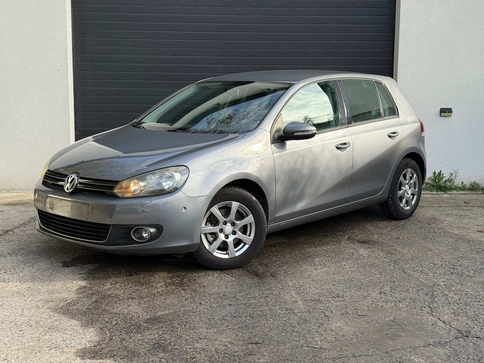VOLKSWAGEN GOLF VI 1.4 TSI HIGHLINE — 122 PK — GPS —, Auto's, Euro 5, Zwart, Alcantara, Bedrijf