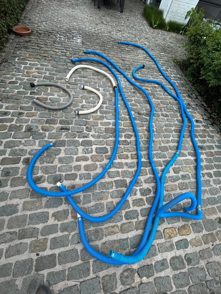 Zwembadslangen 25 meter, 38mm, Ophalen, Gebruikt, Overige typen