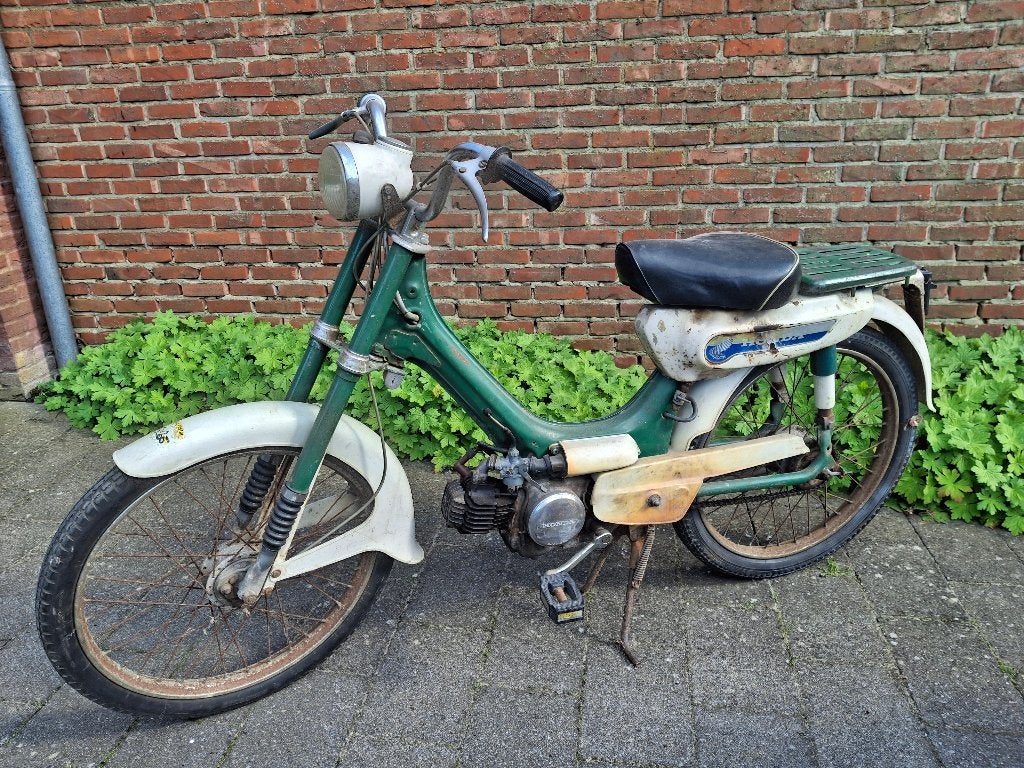 2 x honda pc 50cc viertakt te koop, Fietsen en Brommers, Brommers | Honda, Ophalen, Gebruikt, Overige modellen, 50 cc