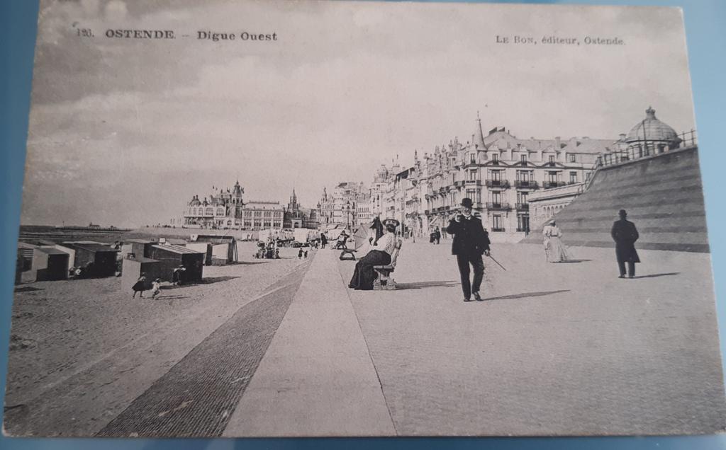 OSTENDE OSTENDE DIGUE OUEST ZEEDIJK, Envoi