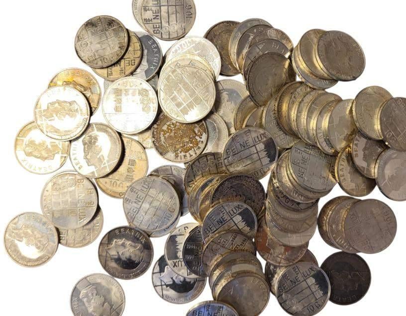 Nederland 1 kilo zilveren tientjes 1994 Benelux, Ophalen of Verzenden, Zilver