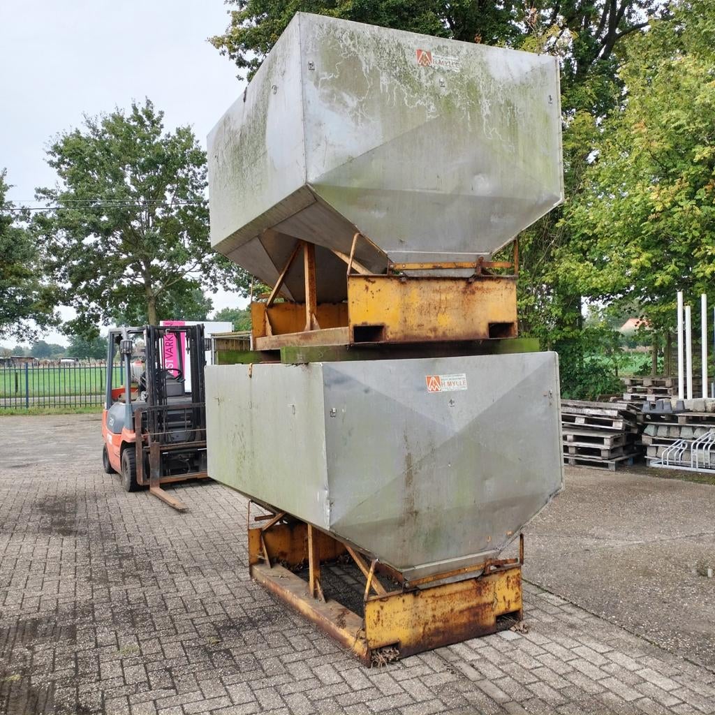 Afzetcontainers, Enlèvement