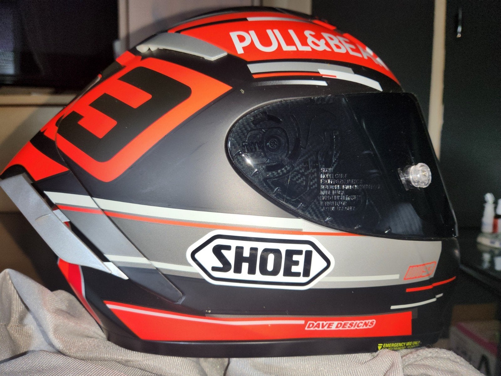 Casque Shoei marquez taille M, Motos, Enlèvement ou Envoi, M, Shoei