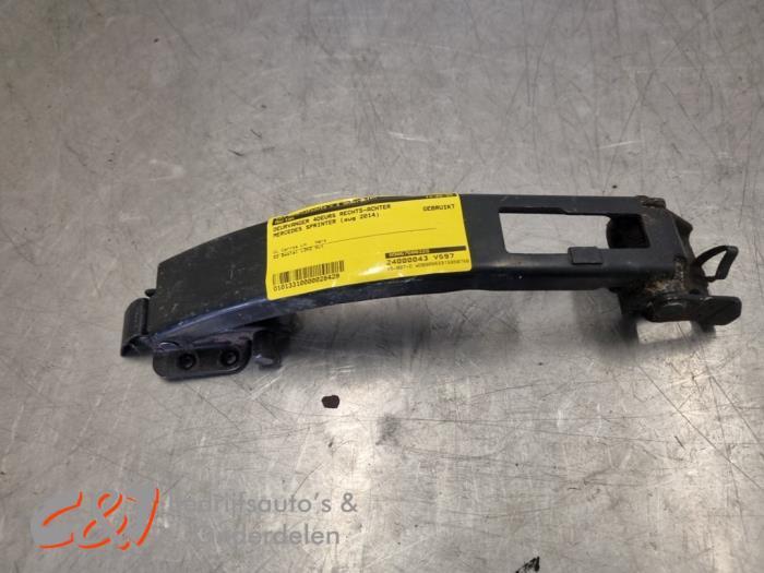 Deurvanger 4Deurs rechts-achter van een Mercedes Sprinter, Gebruikt, -, Ophalen of Verzenden, -