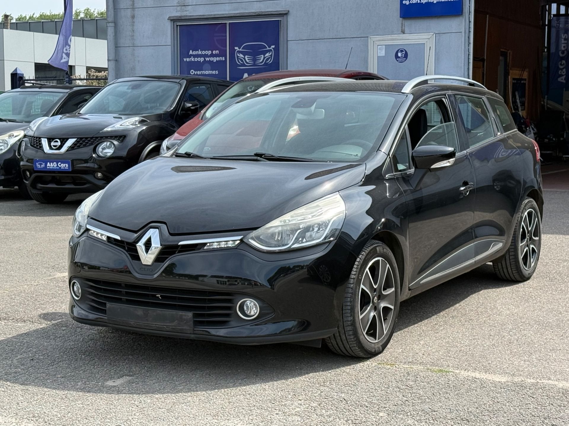 Renault Clio, Auto's, Renault, Bedrijf, Te koop, Clio, Airconditioning, Benzine, Euro 6, Break, Handgeschakeld, Zwart, Voorwielaandrijving