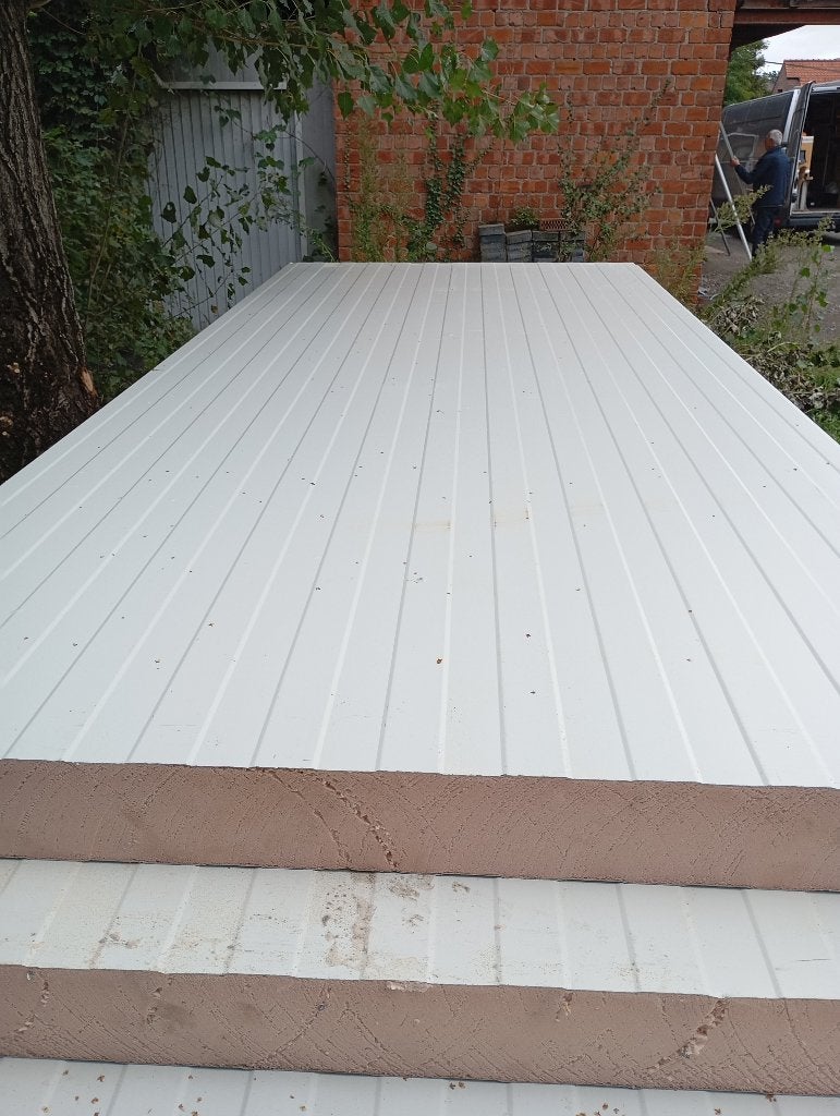 Sandwichpanelen, Enlèvement, Utilisé, Autres matériaux, 50 à 100 mm