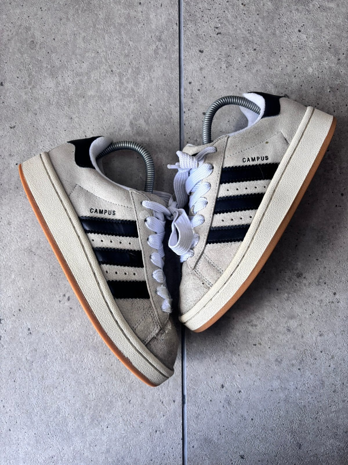 Adidas Campus 00S Crystal White Core Black 37 1/3, Kleding | Dames, Schoenen, Overige kleuren, Ophalen of Verzenden, Zo goed als nieuw