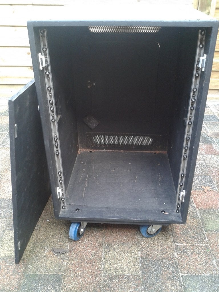 Rackcase 14 units zonder wielen!, Muziek en Instrumenten, Behuizingen en Koffers, Ophalen, Gebruikt, Flightcase