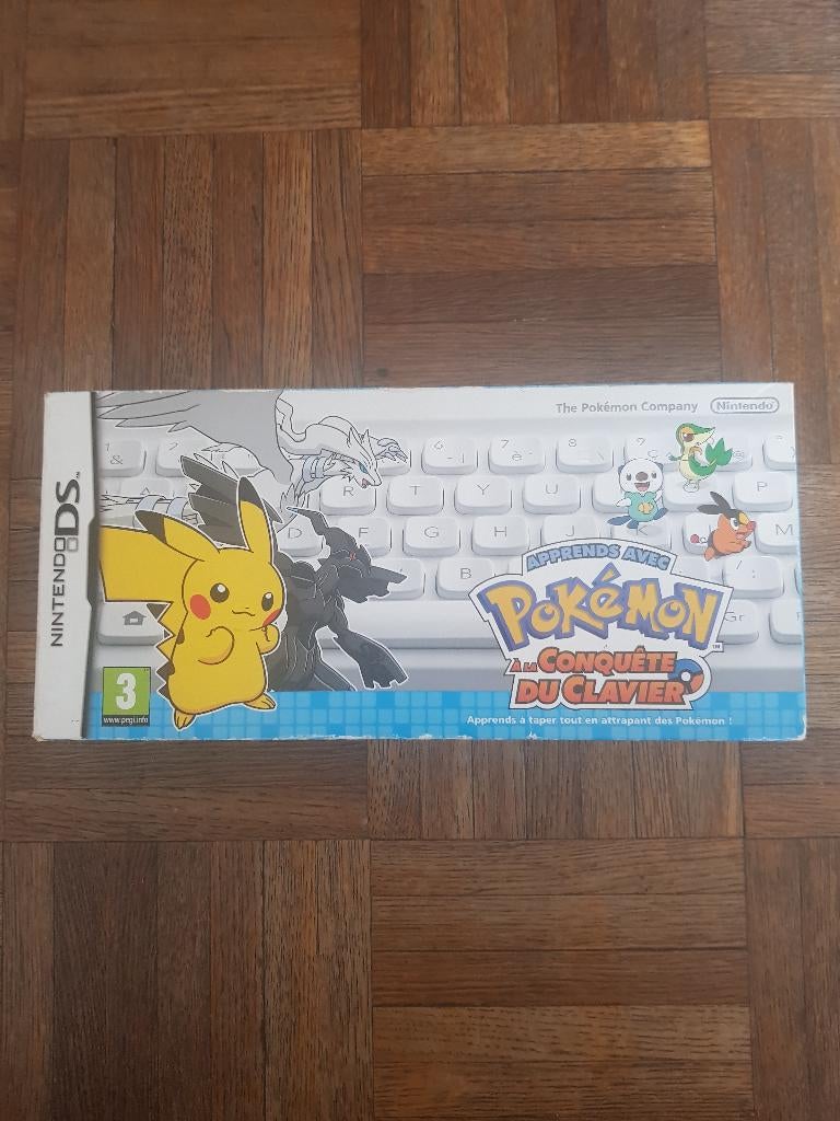 Pokemon clavier DS, 1 joueur, À partir de 7 ans, Aventure et Action, Comme neuf