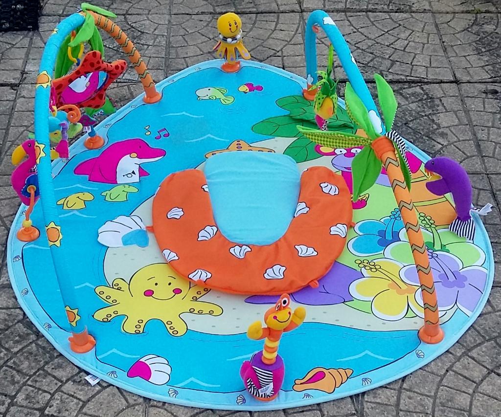 Tapis d'éveil + accessoires Tiny Love pour bébé, Enfants & Bébés, Enlèvement, Comme neuf