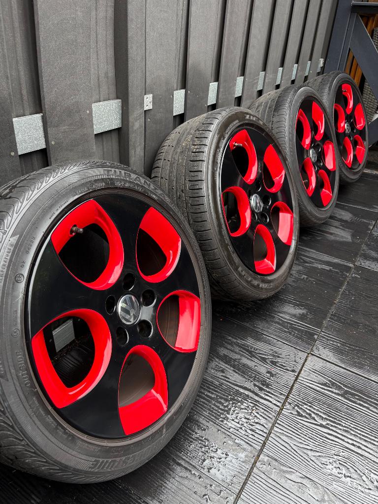 Volkswagen GTI DENVER BBS 17 inch velgen GOLF 5 6 CADDY, Auto-onderdelen, Ophalen, Banden en Velgen, 17 inch, Zomerbanden