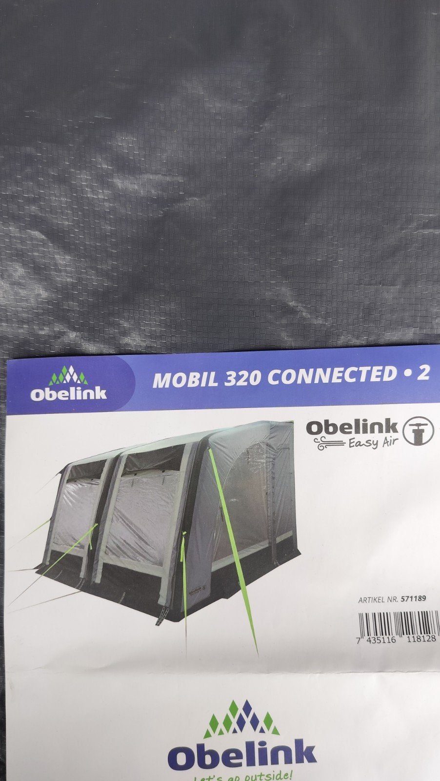 Voortent mobilhome , Mobil 320 connected 2, Caravans en Kamperen, Voortenten en Luifels, Ophalen, Nieuw, Overige merken
