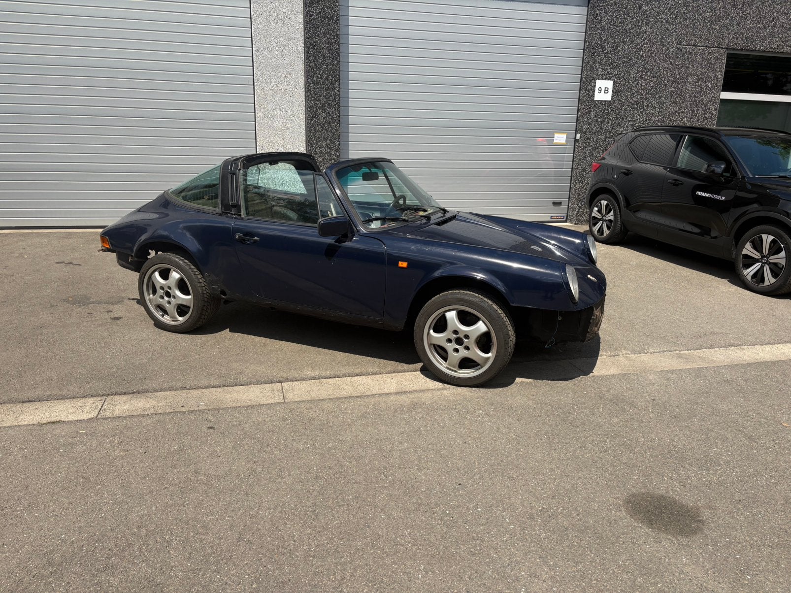 Porsche 911 T   Targa  F model 1973, Auto's, Cabriolet, Blauw, Particulier, 2 deurs