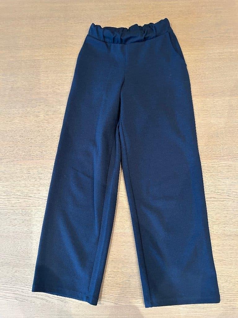 Only blauwe broek meisje 134 - 9 jaar, Gebruikt, Meisje, Ophalen of Verzenden, ONLY