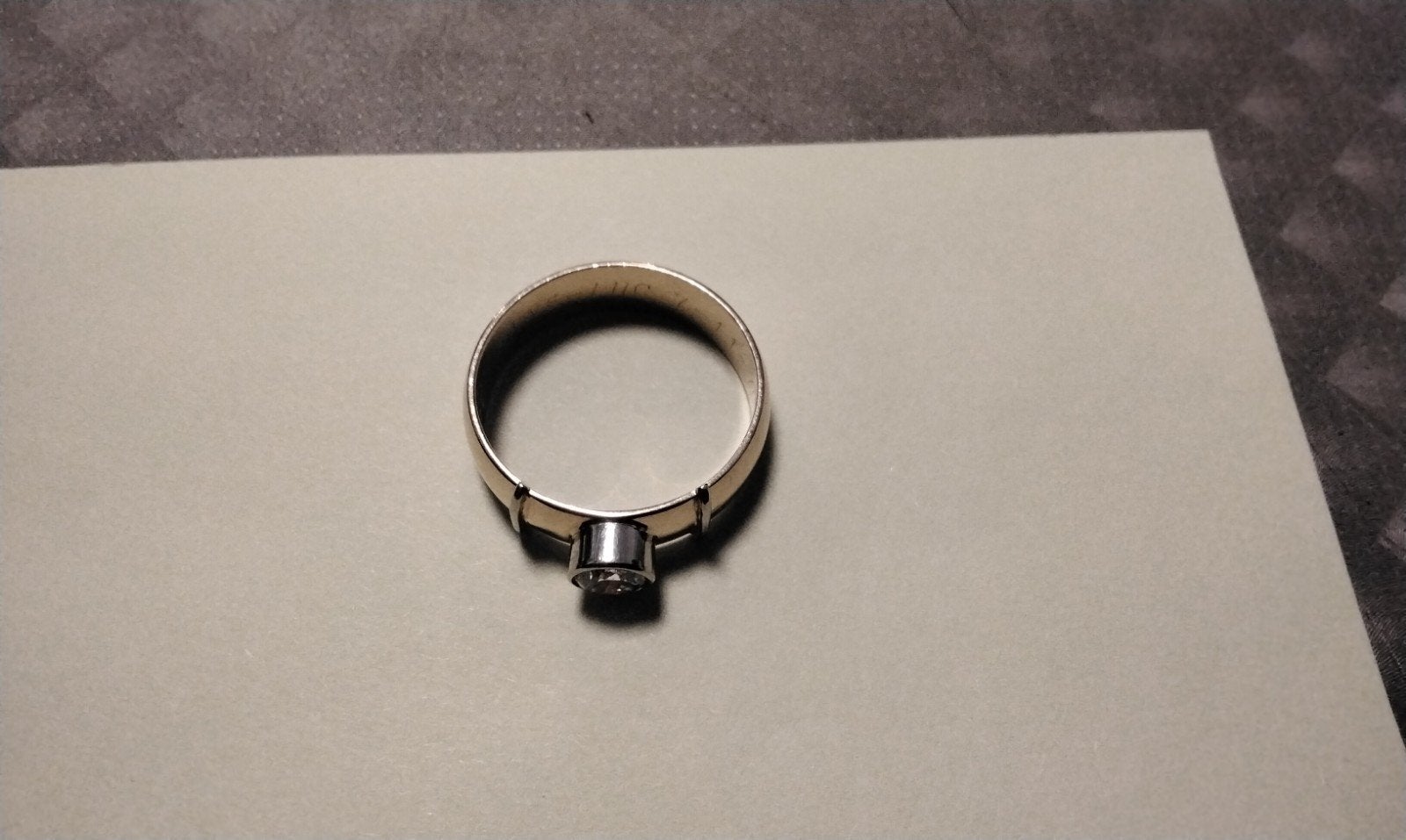 gouden ring, Ophalen of Verzenden