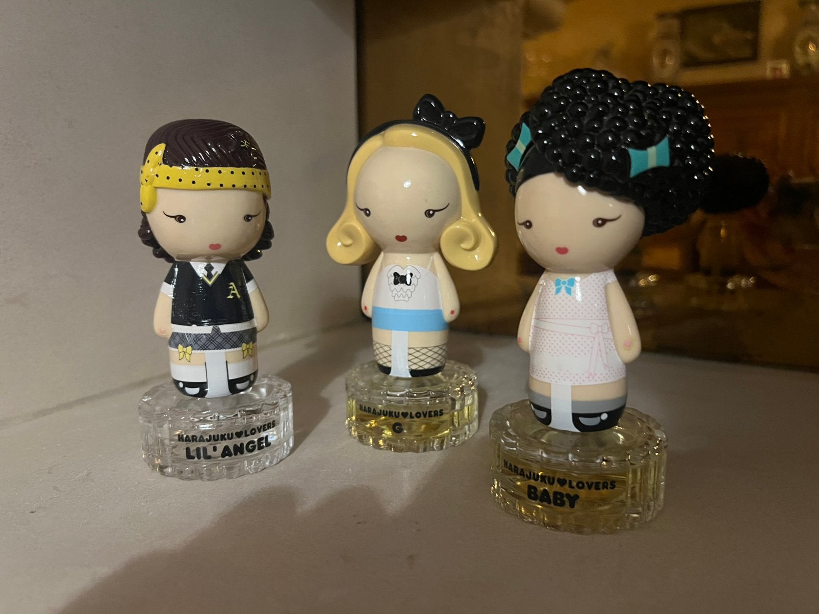 Harajuku Lovers parfumflesjes, Verzamelen, Ophalen, Zo goed als nieuw