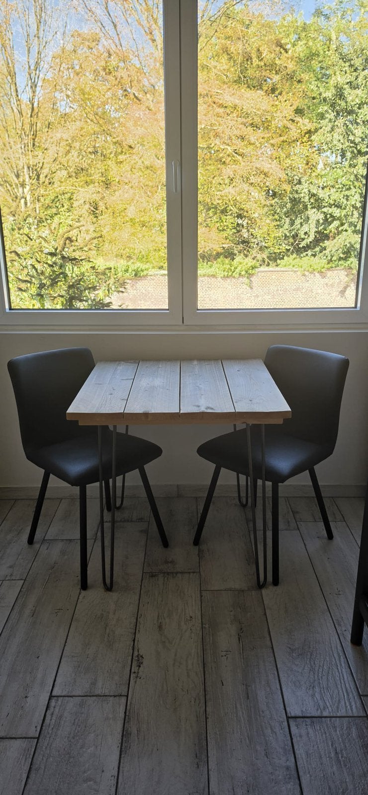 Tafel en stoelen, Huis en Inrichting, Ophalen, Zo goed als nieuw