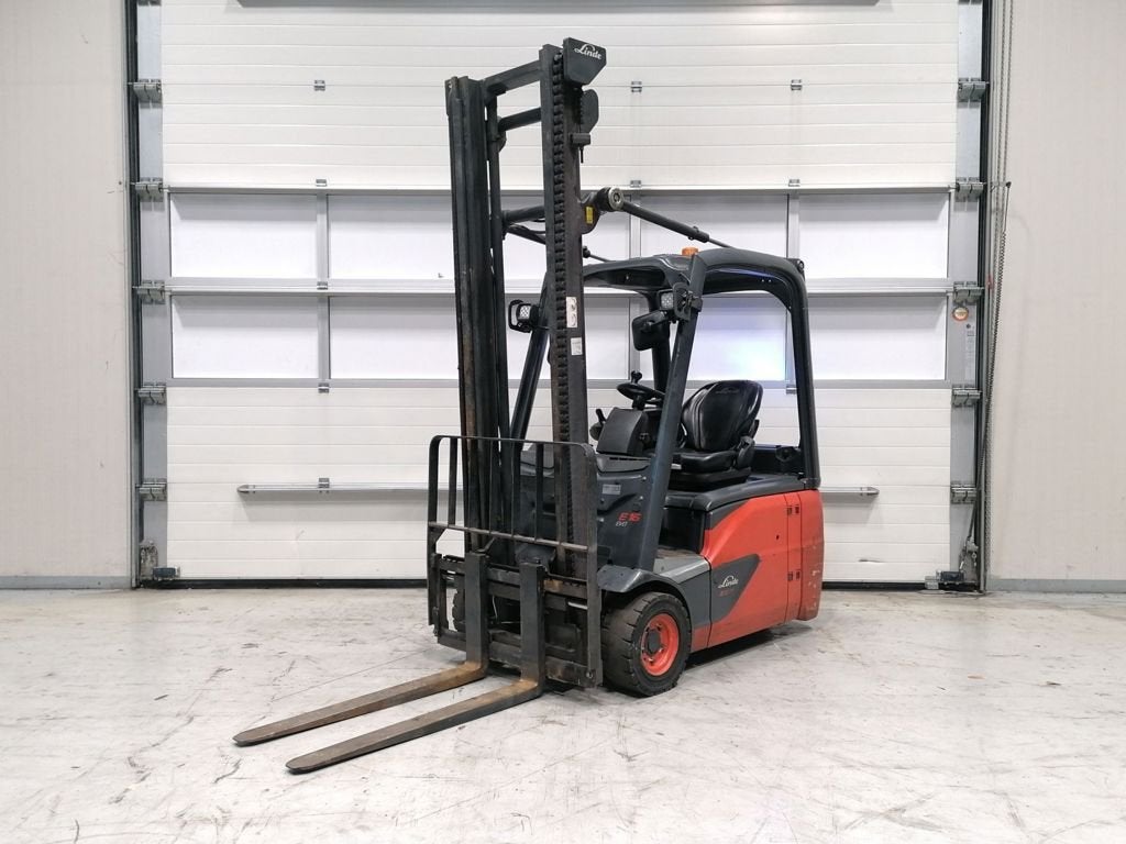 LINDE E16-02, Zakelijke goederen, 1000 tot 2000 kg, Elektrisch, Heftruck, LINDE