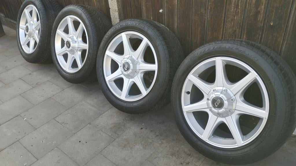 Isuzu D-Max Borbet CWE 19" lichtmetalen velgen, Auto-onderdelen, Banden en Velgen, Banden en Velgen, All Season, 19 inch, 255 mm