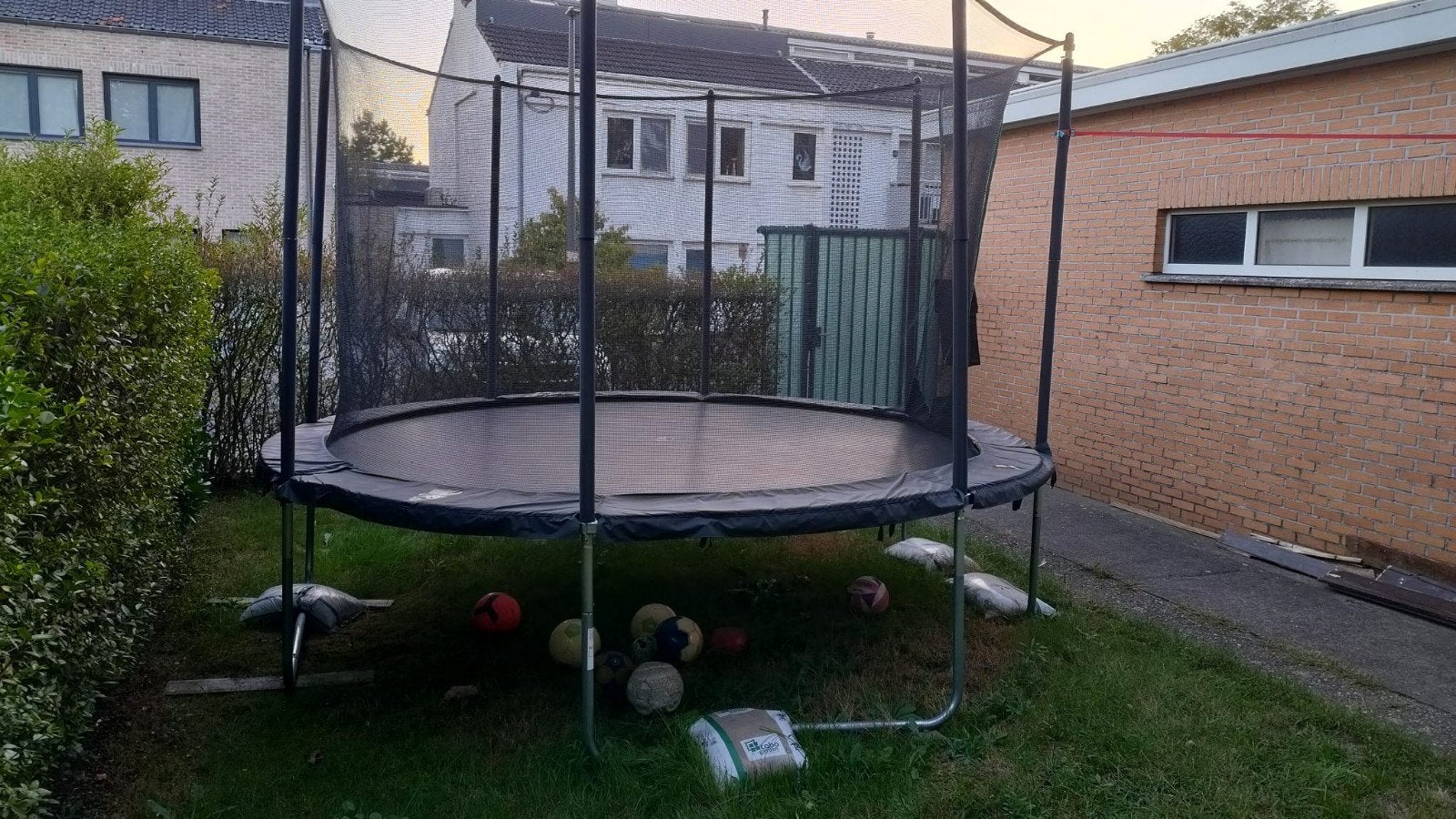 trampoline te koop, Enlèvement