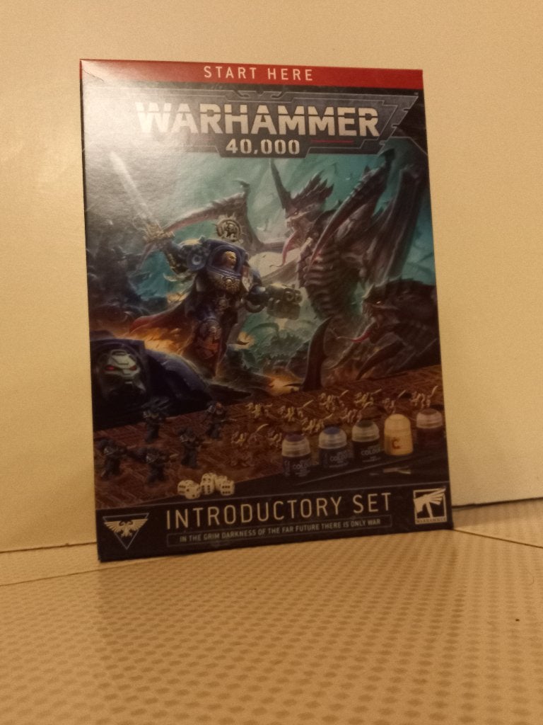 WARHAMMER — 40.000/introductieset (Engels), Met verf, Figuurtje(s), Nieuw, Warhammer