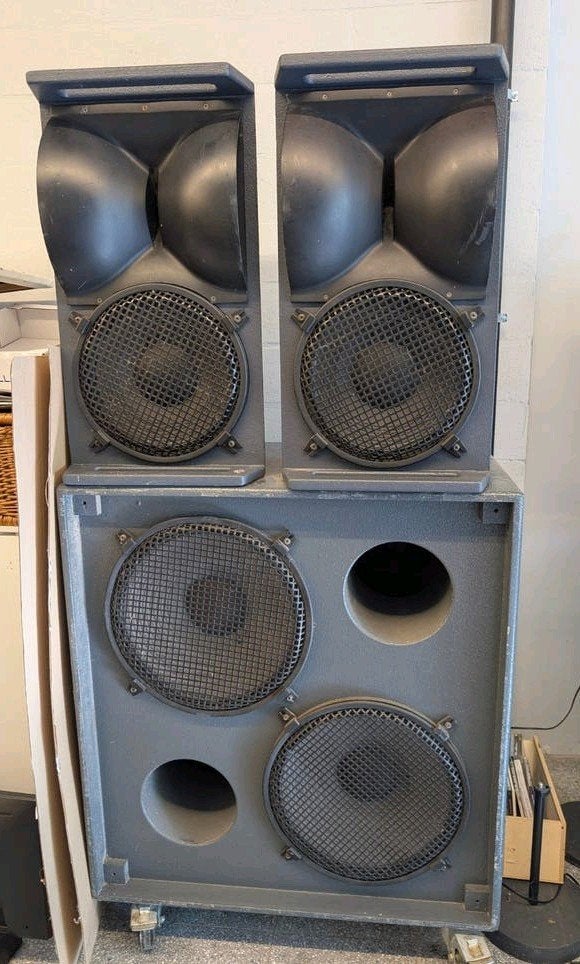 JBL Sound Power Set - 2 x 4726 A + 1 4745 A sub + supports, JBL, Reconditionné, Autres types, 150 watts ou plus