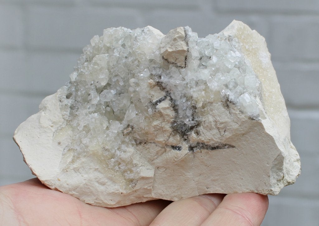 CALCIET uit Le Buisson de Caudouin Dordogne FRANKRIJK, Ophalen of Verzenden, Mineraal