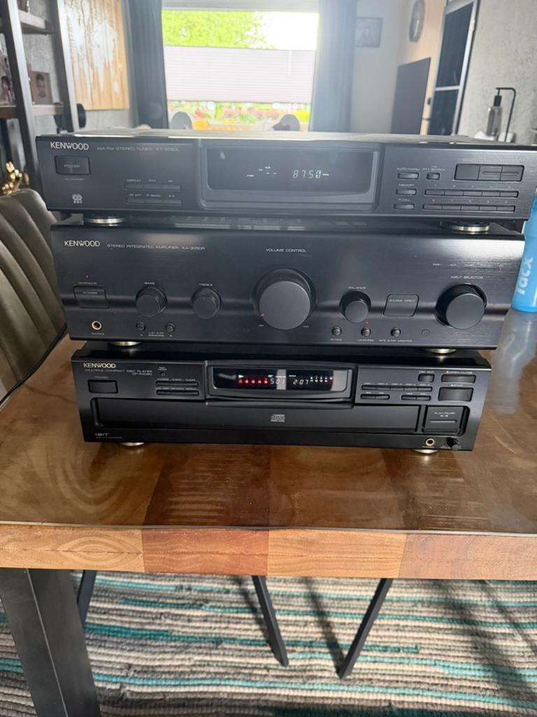 Kenwood stereo installatie losse componenten, Ophalen of Verzenden, Zo goed als nieuw, Losse componenten