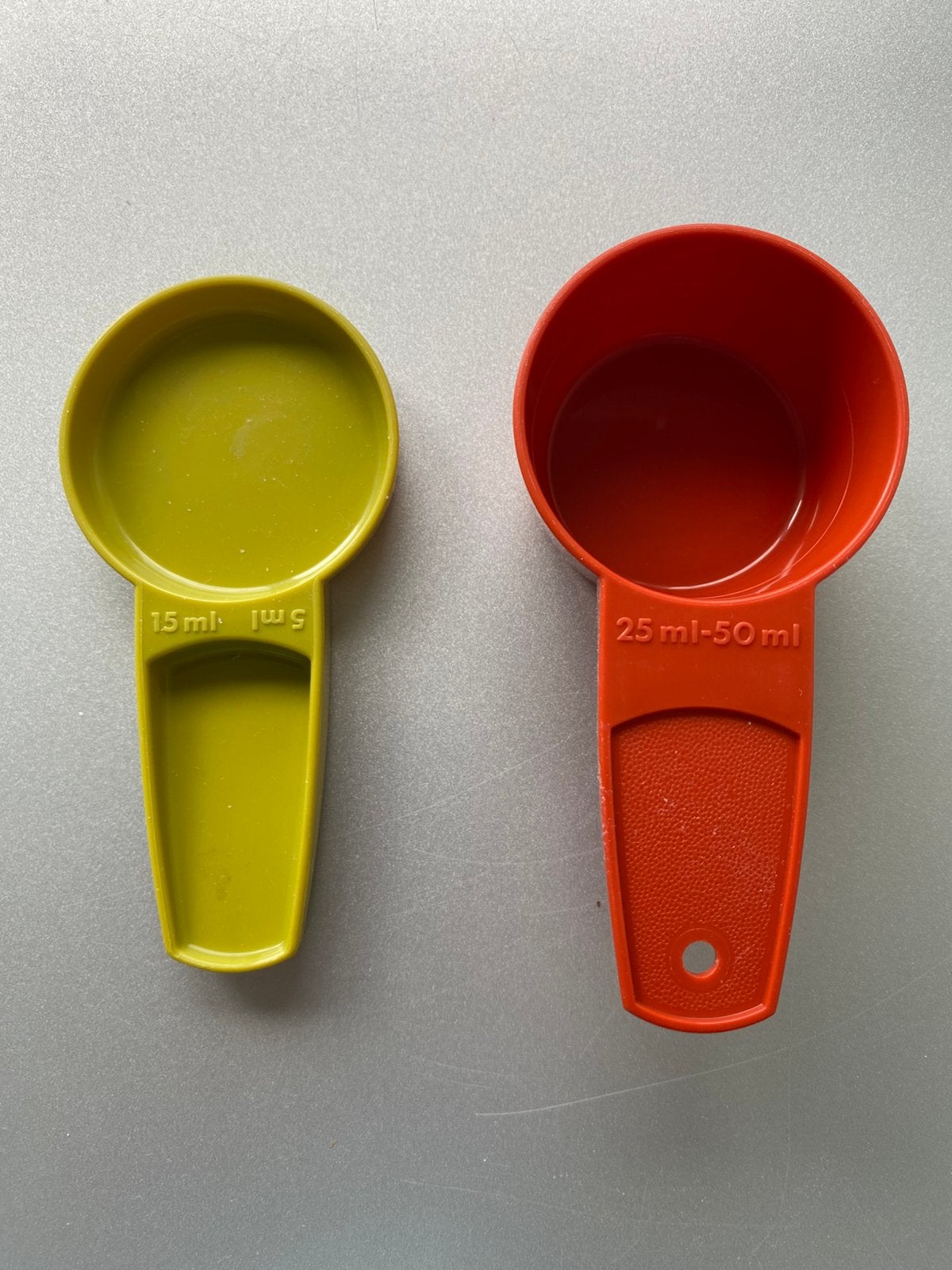 🍄Tupperware maatschepjes . Retro / Vintage, Huis en Inrichting, Keuken | Tupperware, Ophalen of Verzenden, Zo goed als nieuw
