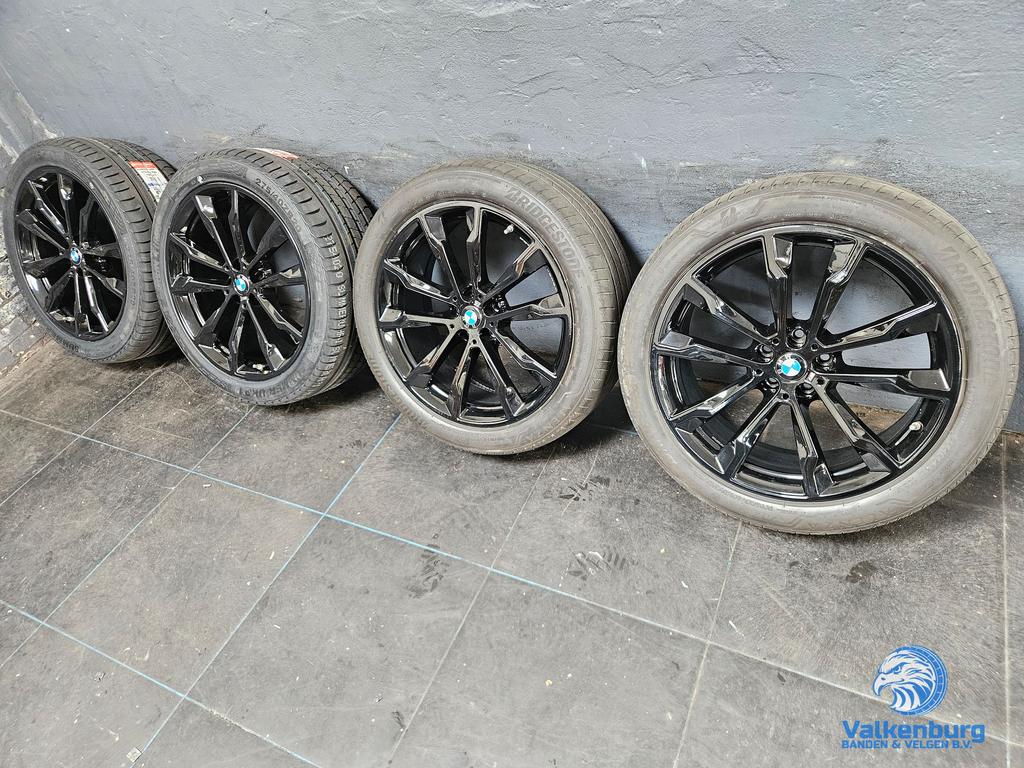 Originele BMW X3 X4 G01 G02 Style 699M 20 inch breedset zwar, -, -, Banden en Velgen, Ophalen of Verzenden