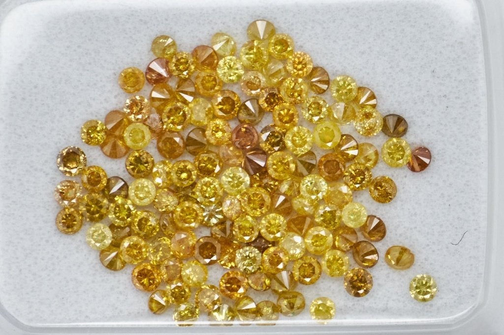 (601)124 pcs Diamant (Natuurlijk) - 1.21 ct, Handtassen en Accessoires, Edelstenen, Ophalen of Verzenden