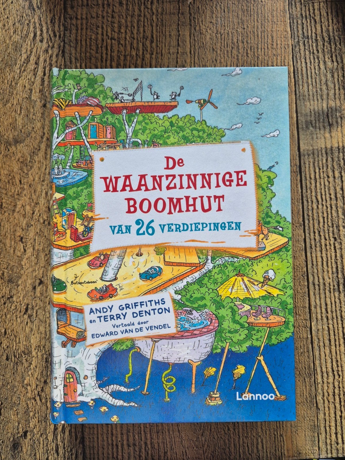 De waanzinnige boomhut van 26 verdiepingen, Ophalen, Nieuw, Andy Griffiths; Terry Denton, Fictie