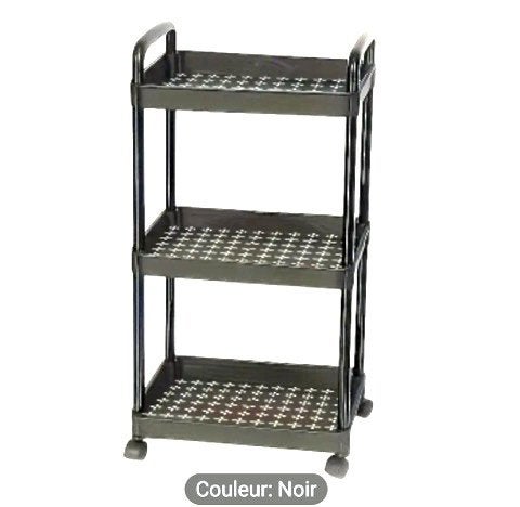 2X étagère plastique 3 niveaux idéal camping car, Caravanes & Camping, Meubles de camping, Neuf, Accessoire de mobilier de camping