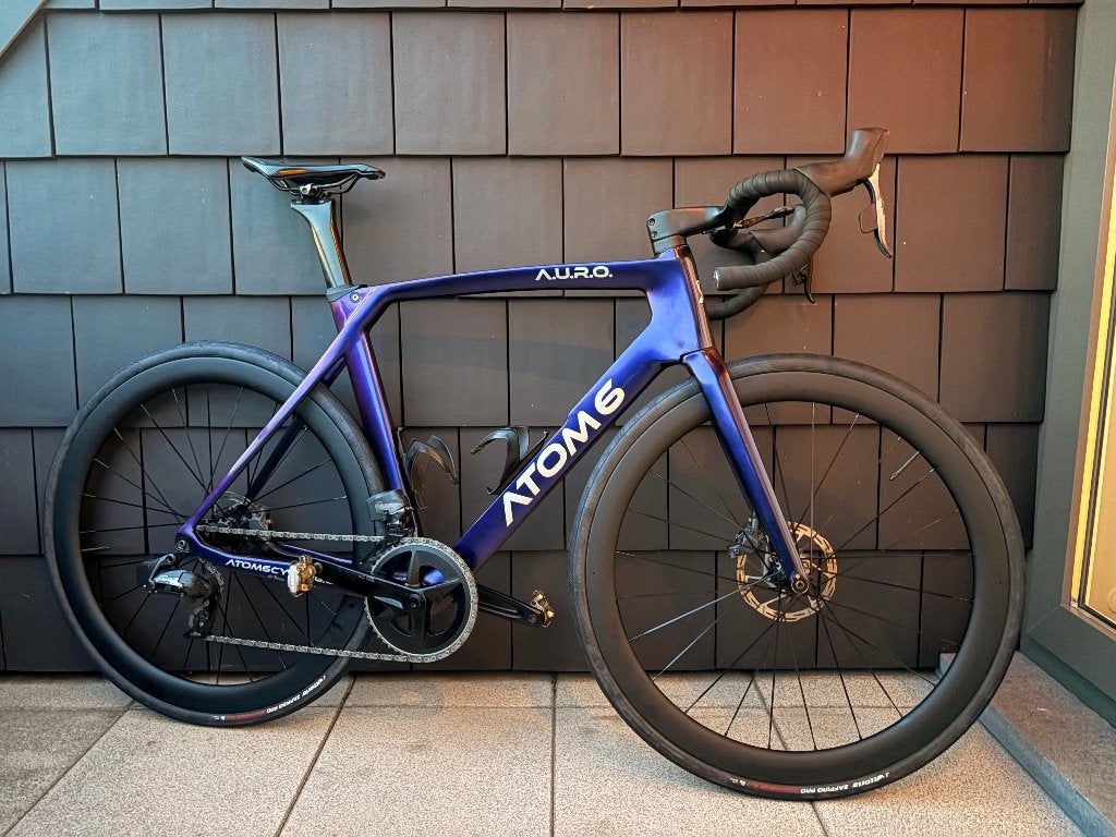 Atom6 Auro SRAM FORCE AXS - L/56, Zo goed als nieuw, Schijfrem, 53 tot 57 cm, Ophalen