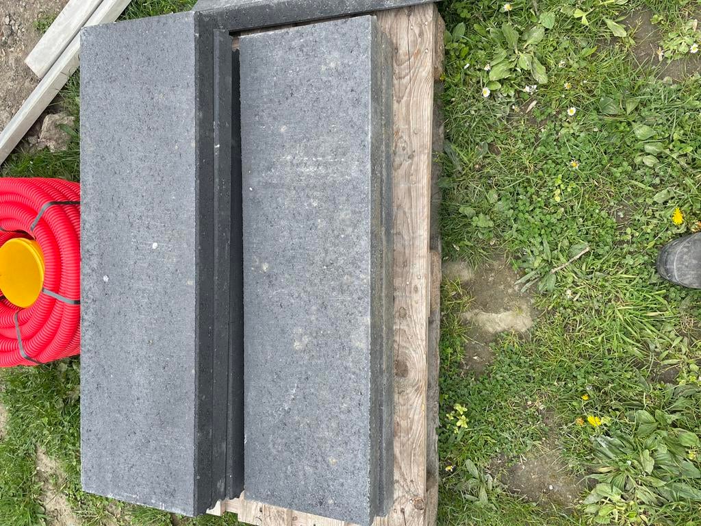 Bordures béton, Jardin & Terrasse, Enlèvement, Comme neuf