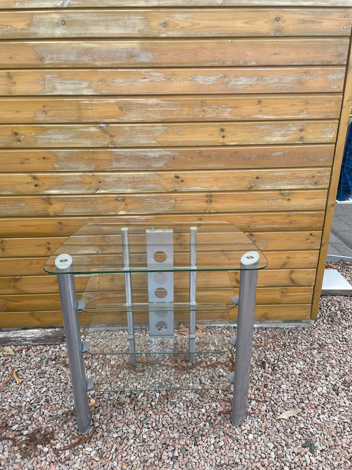 Tv kastje in glas, Ophalen, Gebruikt, 50 tot 100 cm, Glas